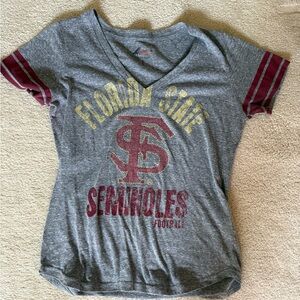 Florida State Seminoles FSU Basketball Gray tshirt